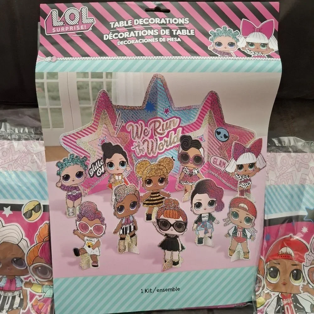 LOL Dolls Birthday Party Supplies & Decorations Set